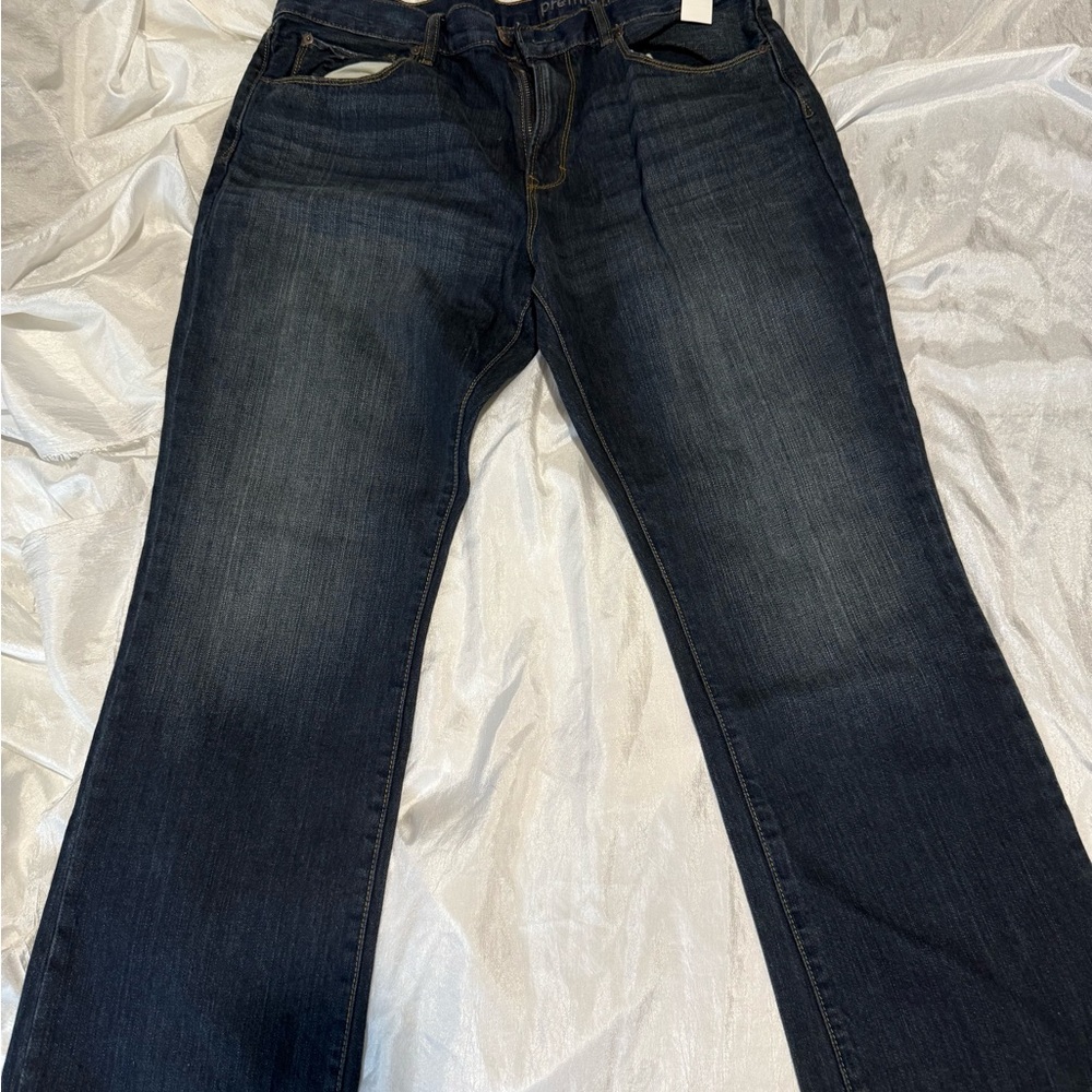 Gap 36x30 Dark Blue Denim Jeans